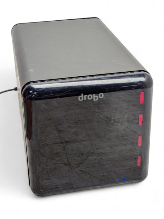DROBO DRO4D-D 4-Bay Hard Drive Array Enclosure PLEASE READ  -
