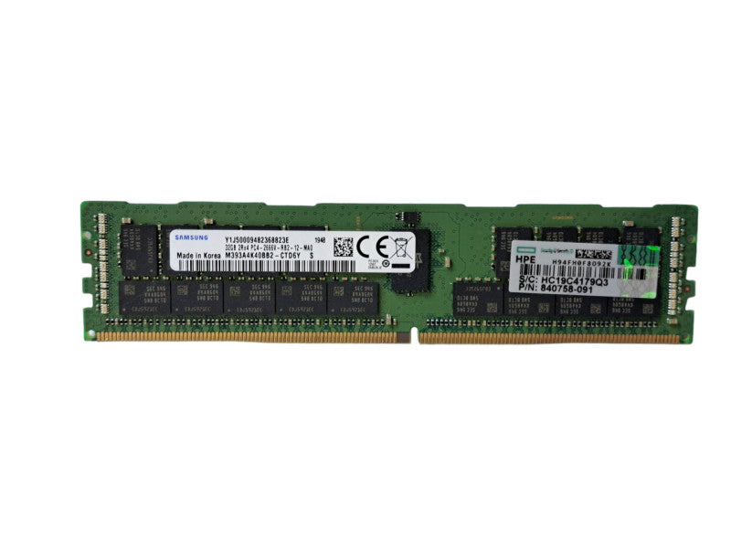 Samsung 32GB 2RX4 PC4-2666V-RB2-12-MA0 | DDR4 Server Memory