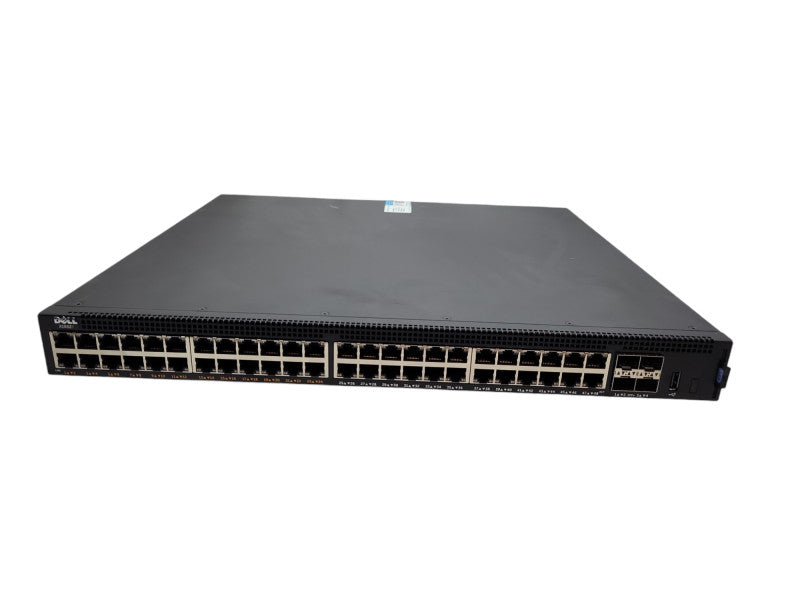 Dell X1052P E09W 48-Port PoE+ Gigabit Smart Managed Switch 4x SFP+ Ports %