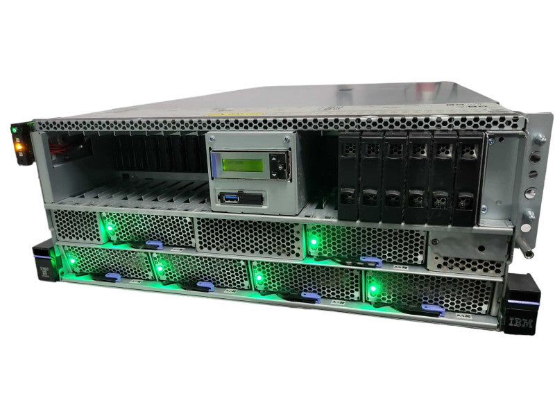 IBM Power 9 System S924, 2x Power 9 CPUs, 320GB DDR4, 4x 220V PSUs, SEE  Q_