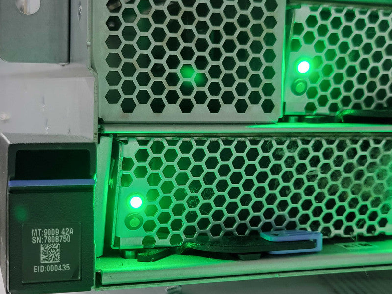 IBM Power 9 System S924, 2x Power 9 CPUs, 320GB DDR4, 4x 220V PSUs, SEE  Q_
