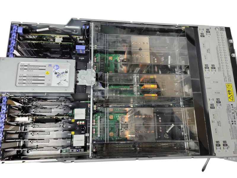 IBM Power 9 System S924, 2x Power 9 CPUs, 320GB DDR4, 4x 220V PSUs, SEE  Q_