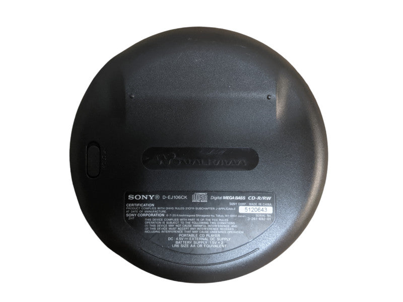 Sony CD Walkman D-EJ106CK | Portable CD Player | G-Protection