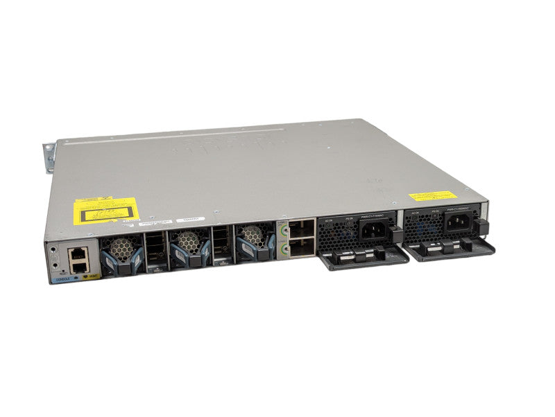 Cisco WS-C3850-24P-E 24-Port Gigabit PoE+ Switch w/ 2x 715WAC Q-
