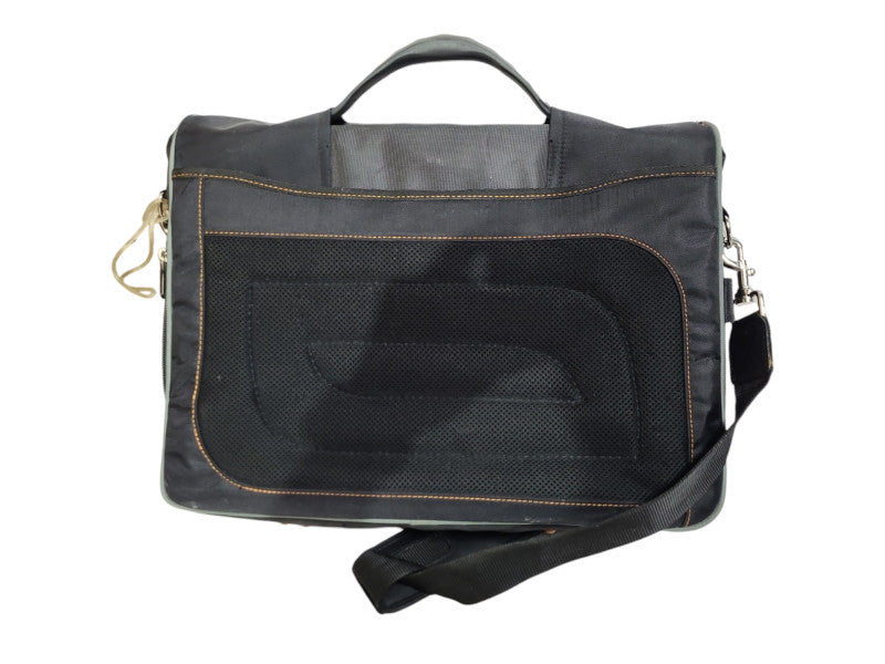 Targus Urban Messenger Bag Case Designed Up To 15.4” Laptops w/ Orange Accent