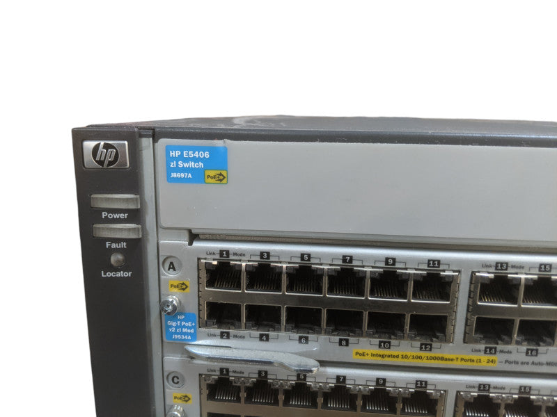 HP E5406 zl Switch | J8697A | w/ 6x zl Modules