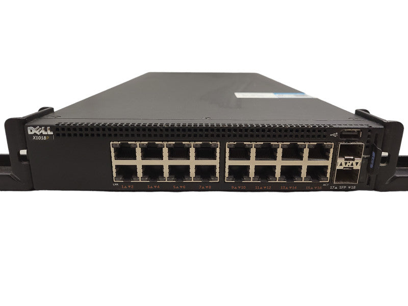 Dell X1018P-E11W 16Port Gigabit Ethernet Switch $