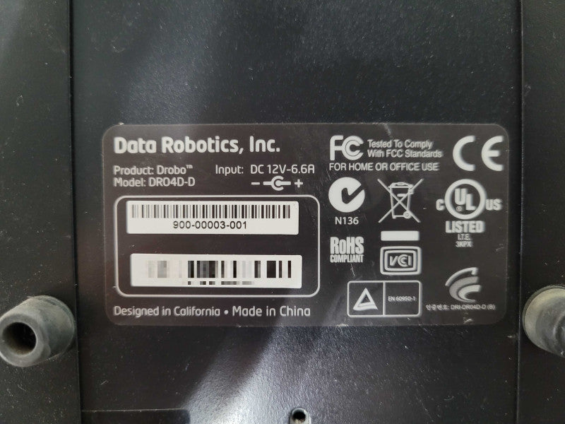 Drobo DRO4D-D 4-Bay DAS Storage Array, 8TB (4x 2TB) HDDs