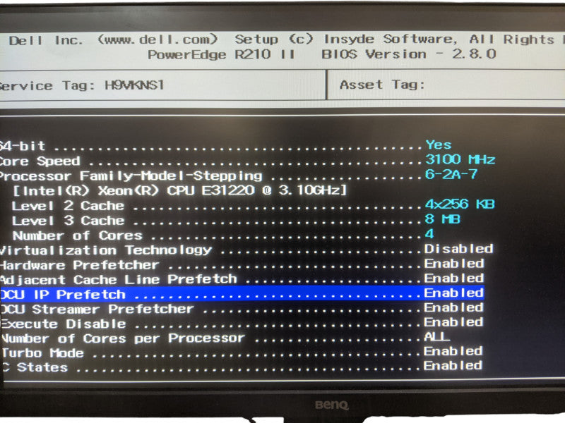 DELL PowerEdge R210 II | Xeon E3-1220 | 8GB DDR3 | No HDD