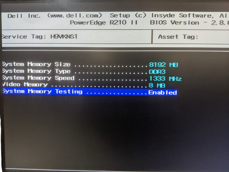 DELL PowerEdge R210 II | Xeon E3-1220 | 8GB DDR3 | No HDD