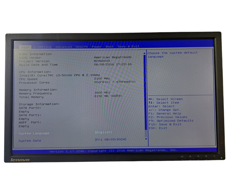 Datto 1000 Mini PC | i3-5010U @ 2.10GHz | 8GB RAM | No HDD/Caddy