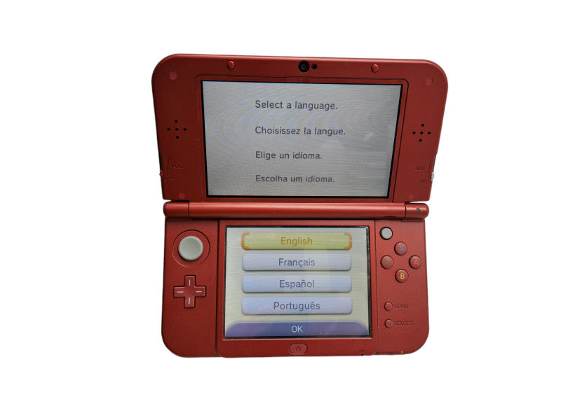 Nintendo "New" 3DS XL Handheld Gaming System - Red