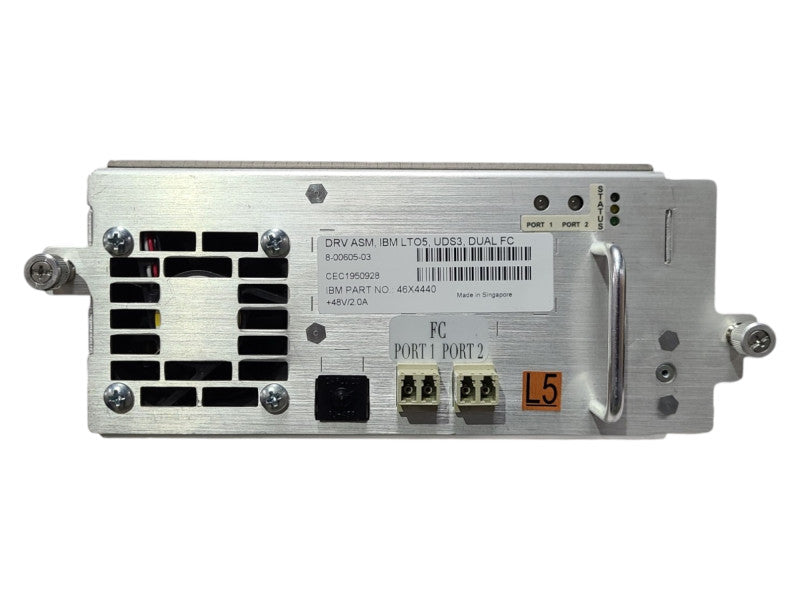 IBM DRIVE ASM LTO5 UDS3 FC Tape Drive, 8-00605-03