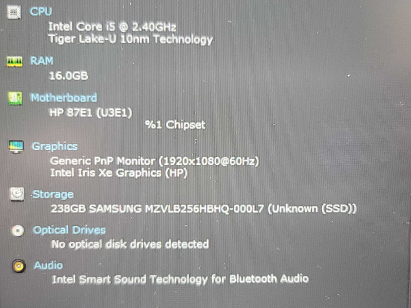 HP ProBook 450 G8| i5-1135G7|  16GB DDR4| 256GB SSD  β Lap200