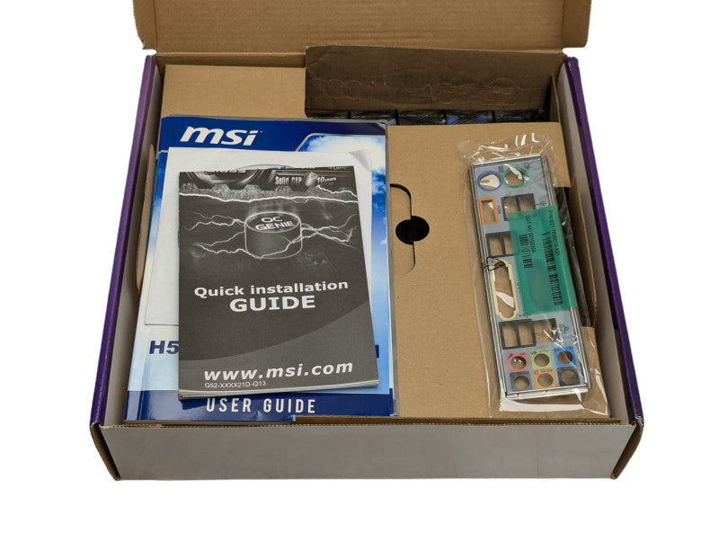 MSI H55M-E33 Socket 1156 Motherboard New Open Box  -