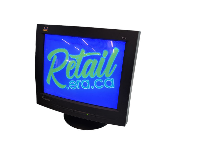 Vintage Viewsonic Optiquest Q71 CRT 17" CRT Monitor %