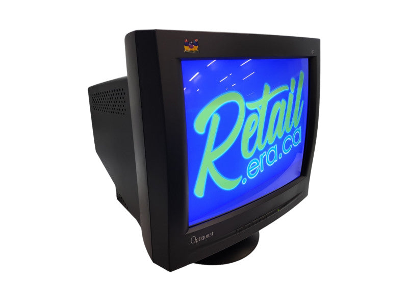 Vintage Viewsonic Optiquest Q71 CRT 17" CRT Monitor %