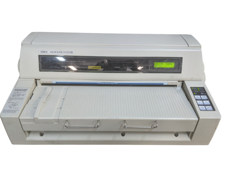 Okidata ML 8480 FB - Reynolds & Reynolds Dot Matrix Printer | *READ*