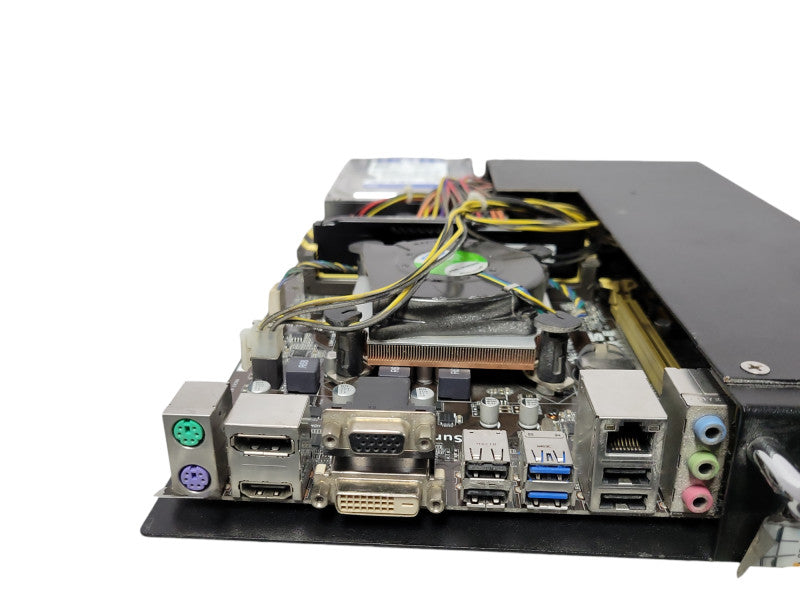 Asus B85M-E Core I7-4770K 3.5GHz, 8GB DDR3, 500GB HDD w/ Power supply & Tray Q_