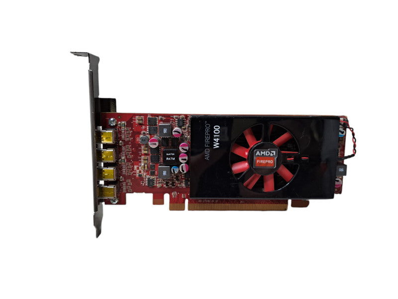 AMD FIREPRO W4100 | 2GB GDDR5 Graphics Card | 4x Mini DP