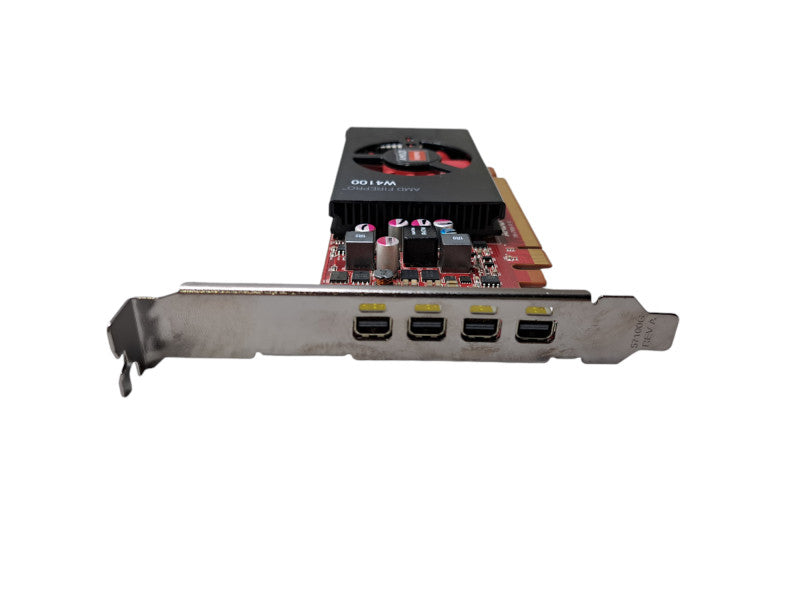AMD FIREPRO W4100 | 2GB GDDR5 Graphics Card | 4x Mini DP