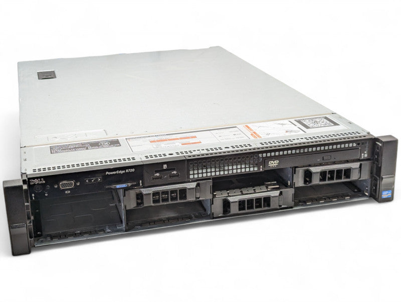 DELL PowerEdge R720 2x Intel Xeon E5-2660 v2 @ 2.20Ghz 128GB RAM H710 mini  -
