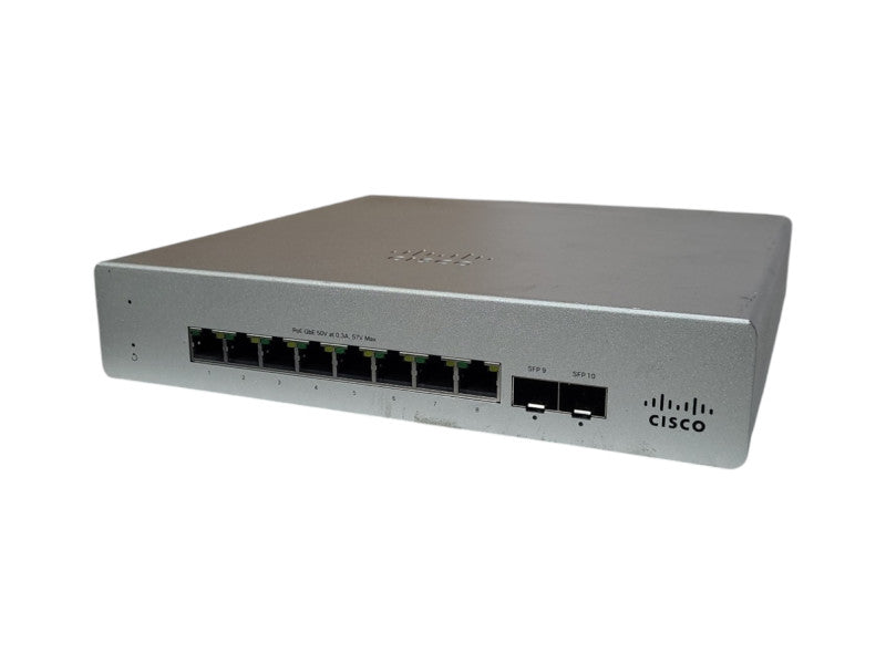 Cisco MS120-8FP, 10-Port Gigabit PoE Managed Ethernet Switch, UNCLAIMED