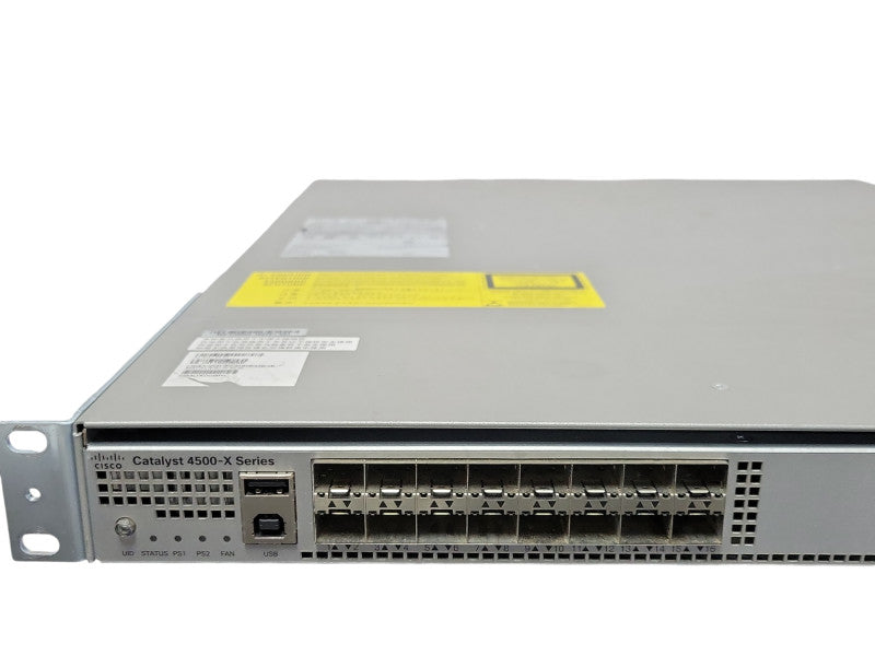Cisco Catalyst WS-C4500X-16SFP+ 4500X Series Switch 2x Power supplies READ _