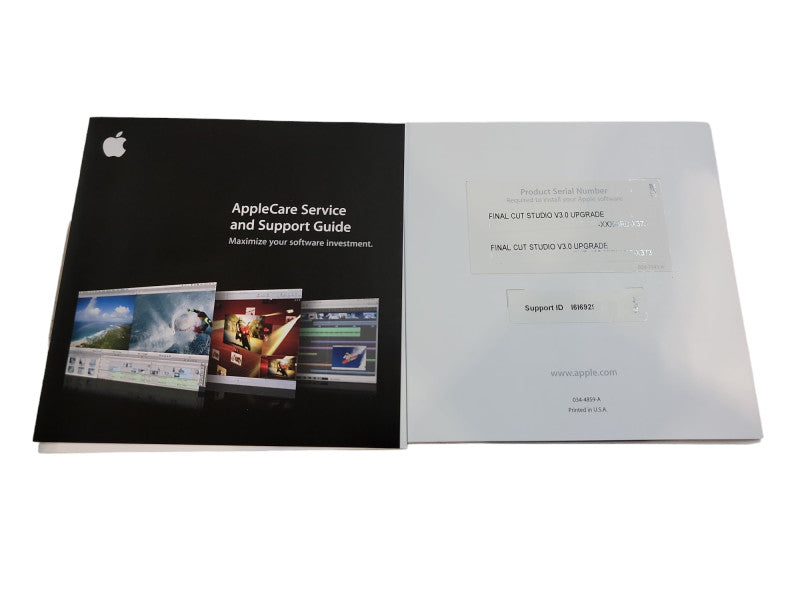 APPLE FINAL CUT STUDIO 3 HD UPGRADE FINAL CUT PRO 7 MB643Z/A (