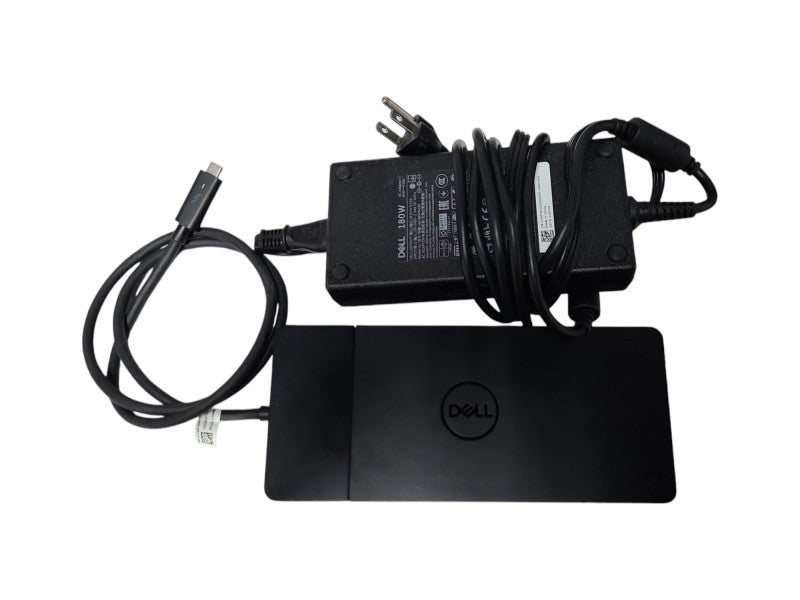 Dell WD19TBS K20A001 Thunderbolt DP HDMI Docking Station w/ 180W AC Adapter Q