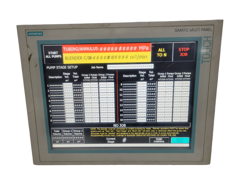 Siemens MP370 Multi Panel touch 15" TFT 6AV6 545-0DB10-0AX0 Q_