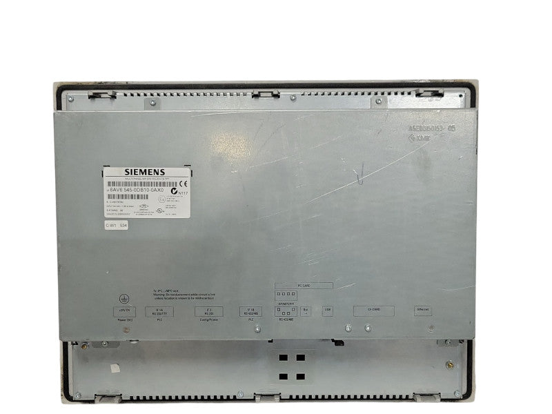 Siemens MP370 Multi Panel touch 15" TFT 6AV6 545-0DB10-0AX0 Q_