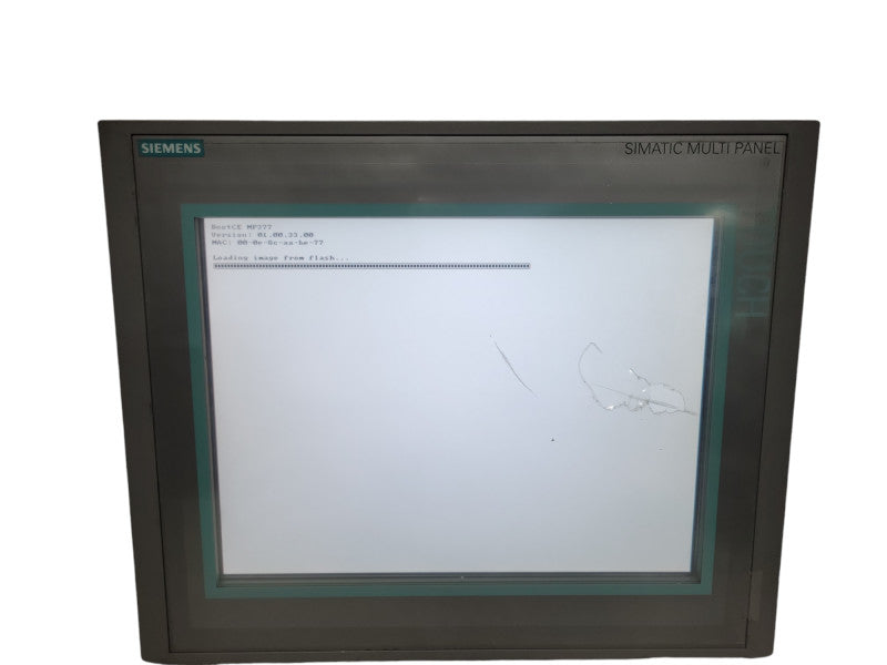 Siemens MP 377 12" Touch 1P 6AV6 644-0AA01-2AX0, READ _