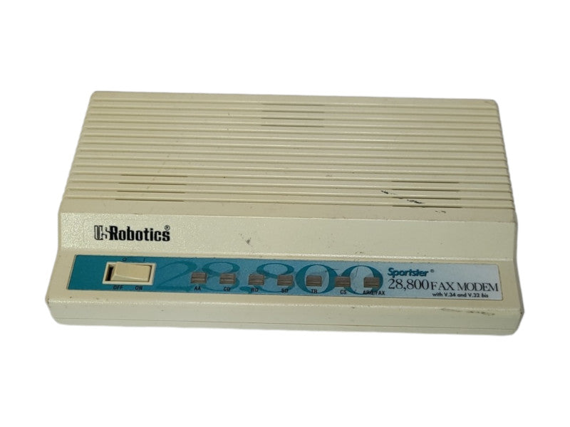US ROBOTICS SPORTSTER 28800 FAX MODEM, READ