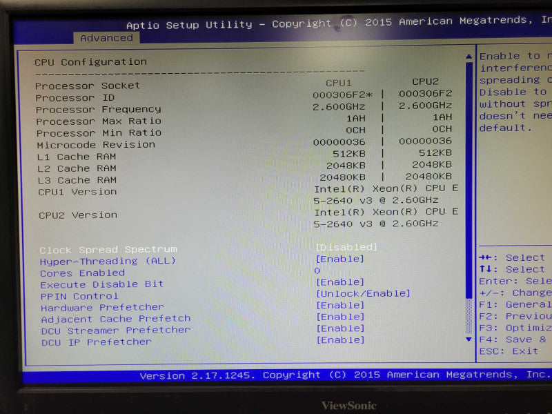 SuperMicro Z10DRU-i+ 1U, 2x Xeon E5-2640v3 2.6GHz 128GB DDR4, SAS3008-IT, SEE _