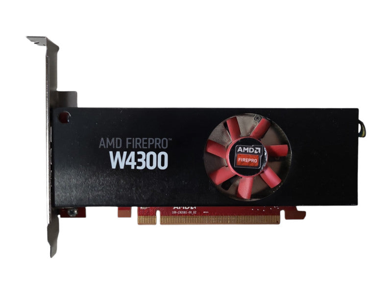 AMD FIREPRO W4300 4GB GDDR5 VIDEO CARD