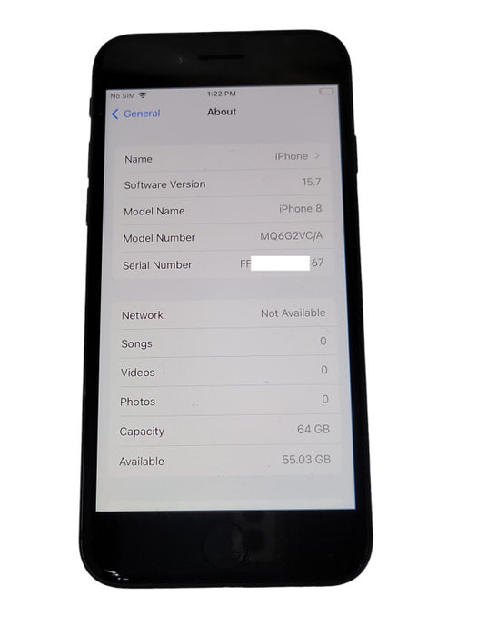Apple iPhone 8 Plus 64GB UNLOCKED PHONE Q_