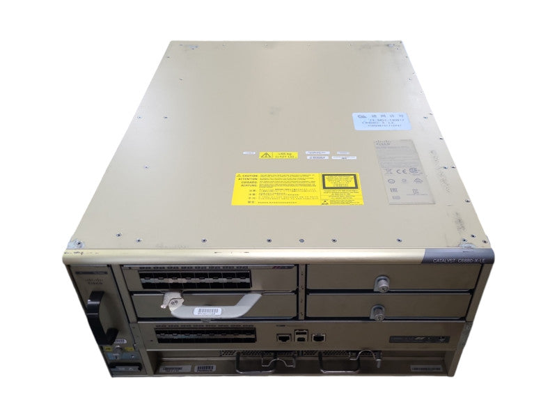 CISCO C6880-X-LE Chassis w/ C6880-X-LE-16P10G + module & 2x PSU