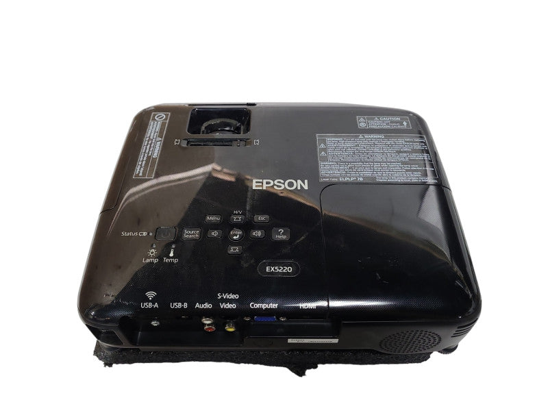 Epson EX5220 H551A LCD Projector, Lamp hour: 4417Hrs, READ !