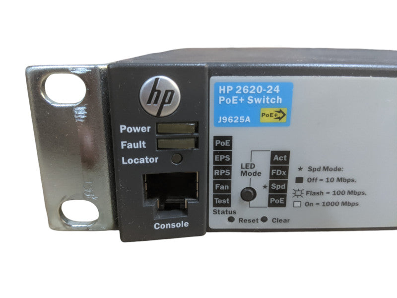 HP 2620-24 PoE+ Network Switch | J9625A | Gigabit Managed Ethernet Switch