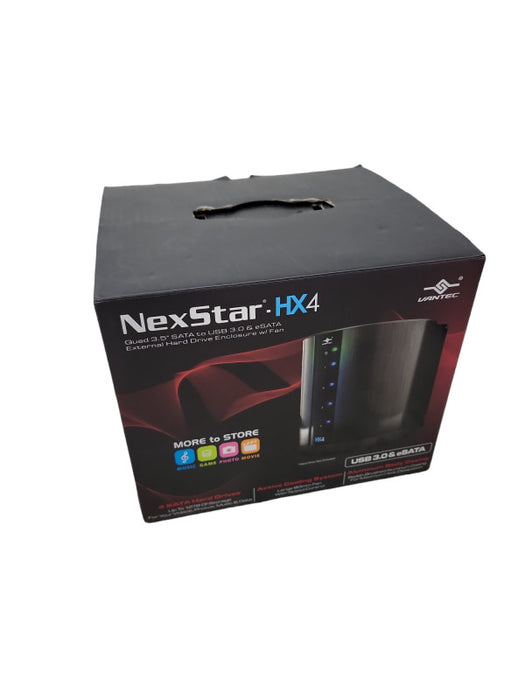 NexStar HX4 NST-640SU3-BK Aluminum / Plastic 3.5" Black SATA I/II/III USB 3.0
