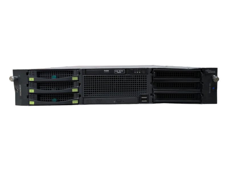 Fujitsu PRIMERGY RX300 S3 2U 6x 3.5", 2x E5345 2.33GHz 16GB RAM, 2x PSU