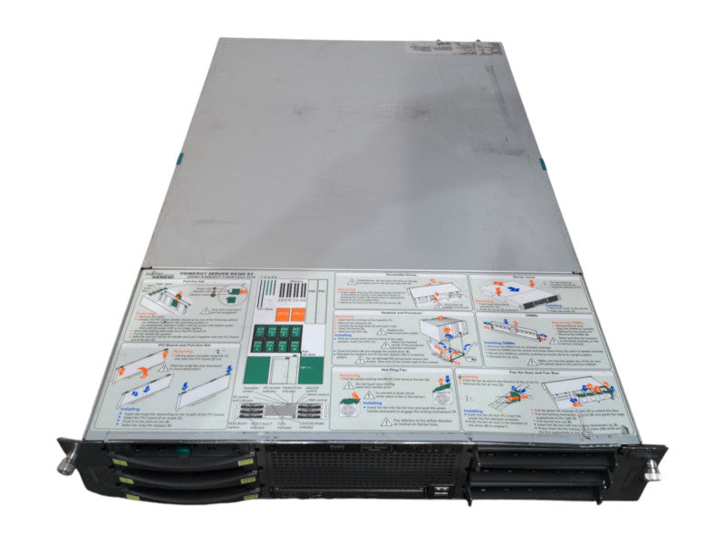 Fujitsu PRIMERGY RX300 S3 2U 6x 3.5", 2x E5345 2.33GHz 16GB RAM, 2x PSU