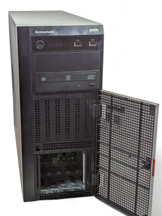 Lenovo TD340 2x Xeon E5-2407 v2 @ 2.40Ghz 32GB RAM 9240-8i RAID  -