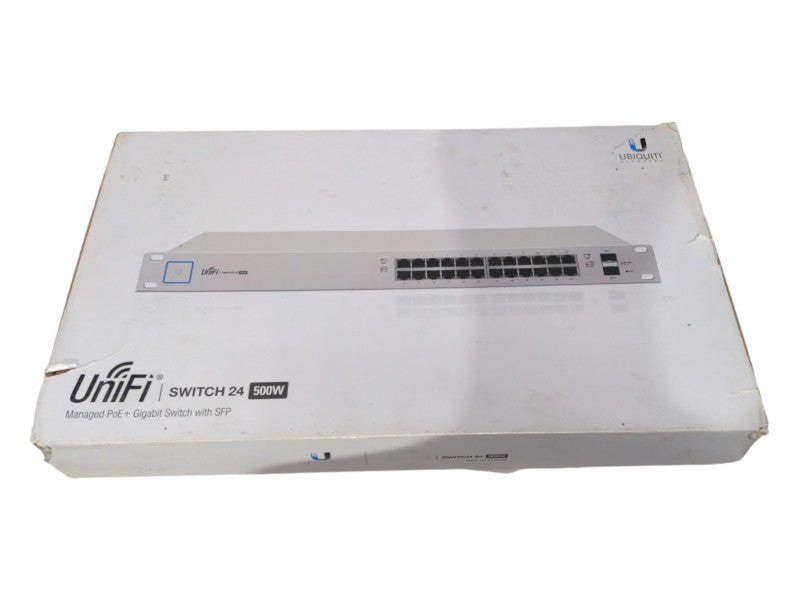 *NEW OPEN BOX* Ubiquiti UniFi US-24-500W 24-Port Managed PoE Gigabit Switch