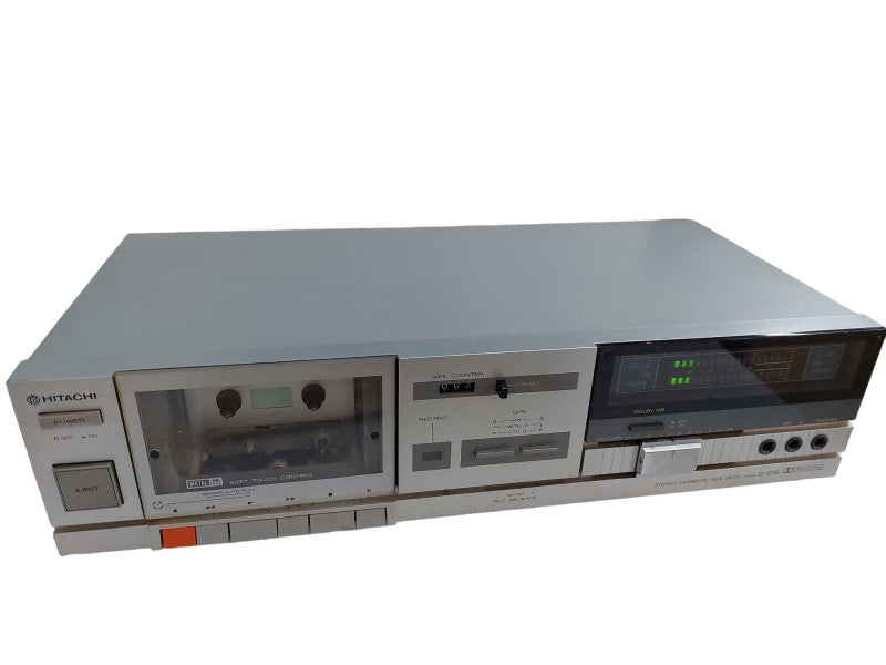 Hitachi Stereo Cassette Tape Deck Model: D-E1B =