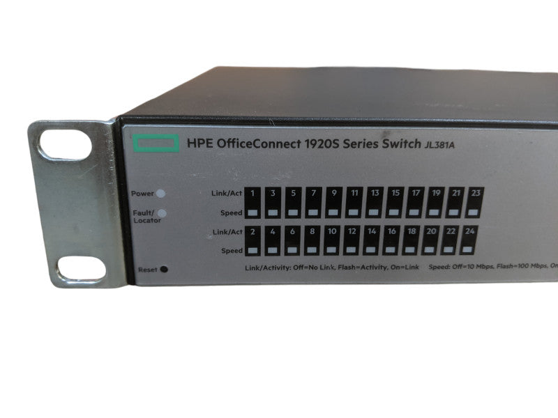 HPE OfficeConnect 1920S | 24-Port Gigabit Managed Switch | JL381A | 2x SFP