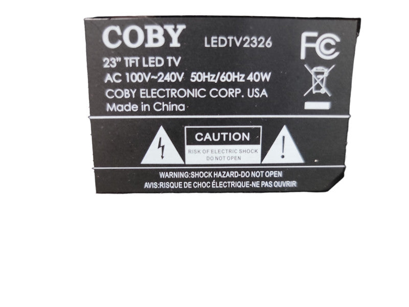 Coby LEDTV2326 23-Inch 1080p 60Hz LED HDTV/Monitor