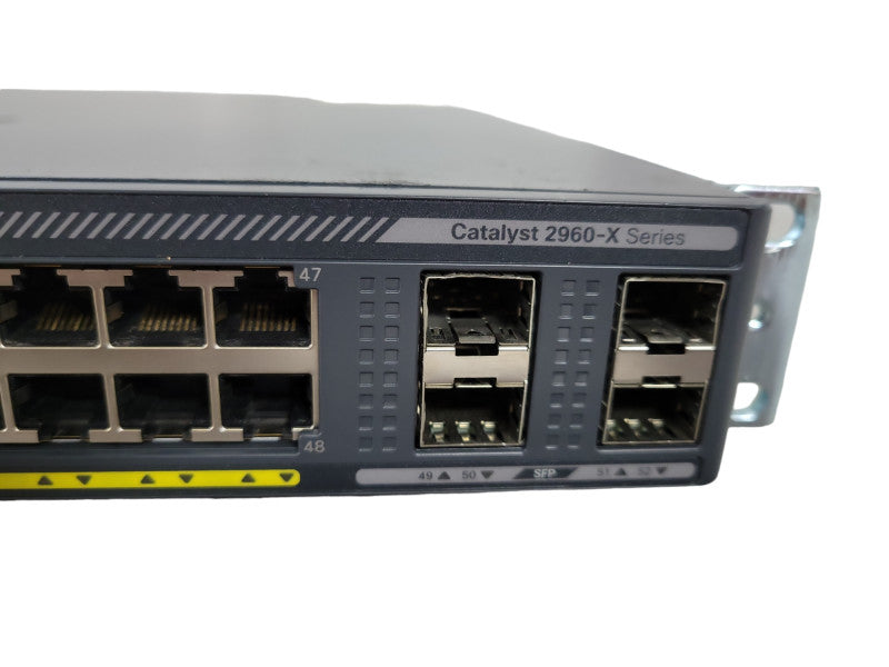 Cisco WS-C2960X-48LPS-L V03 | 48-Port Gigabit PoE+ 370W Switch | 4x SFP !