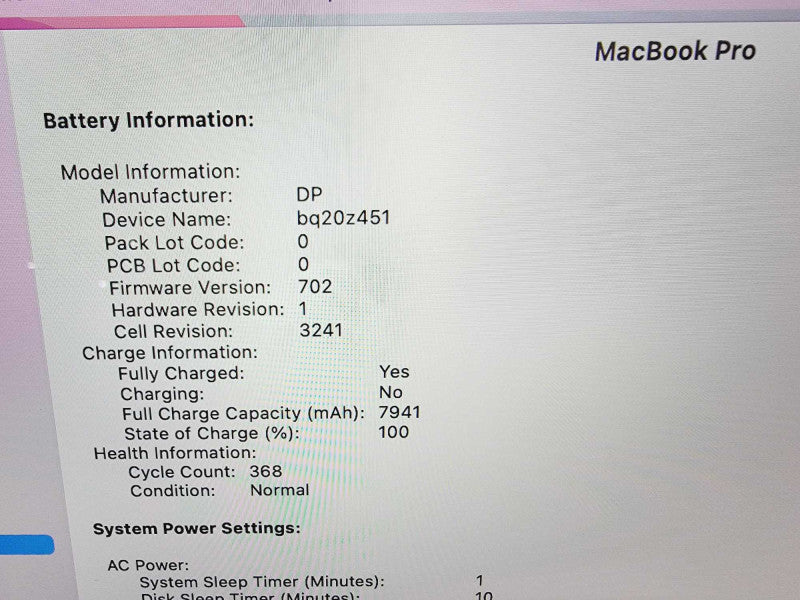 Apple Macbook Pro 2015 15" 4-Core i7-4770HQ @ 2.2GHz 16GB DDR3 512GB SSD (*